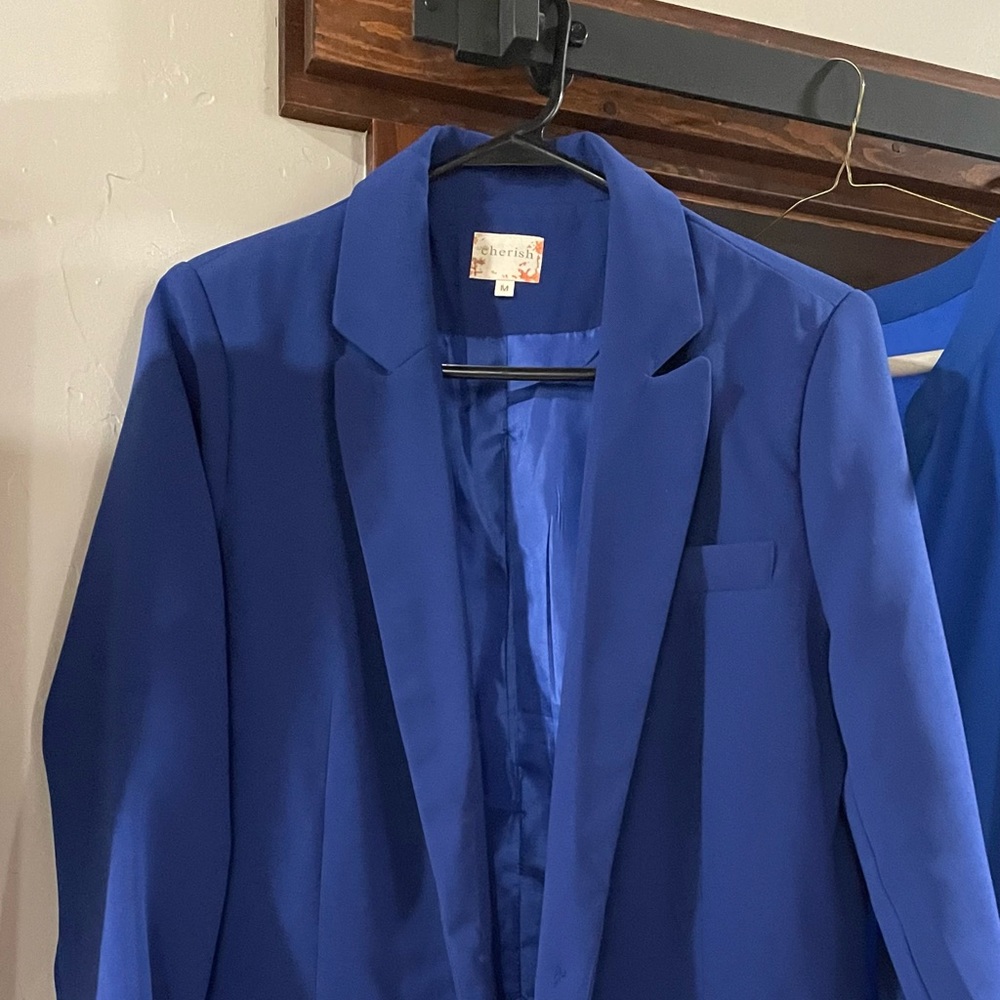 Blue blazer